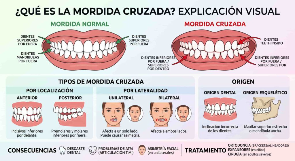 Explicación mordida cruzada